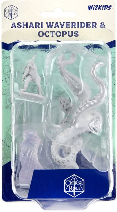 CR Unpainted Minis: Wave 2: Ashari Waverider and Octopus