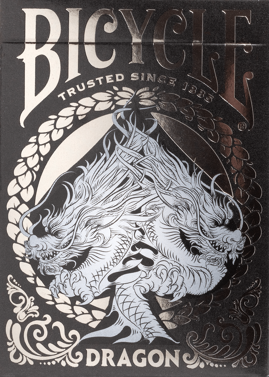 Bicycle Cards- Black Dragon