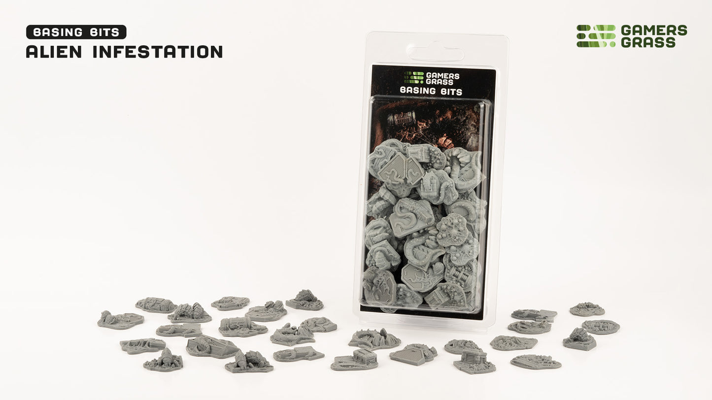 Gamers Grass Basing Bits - Alien Infestation