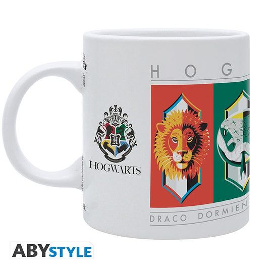 Harry Potter Mug: House Crests 320mL