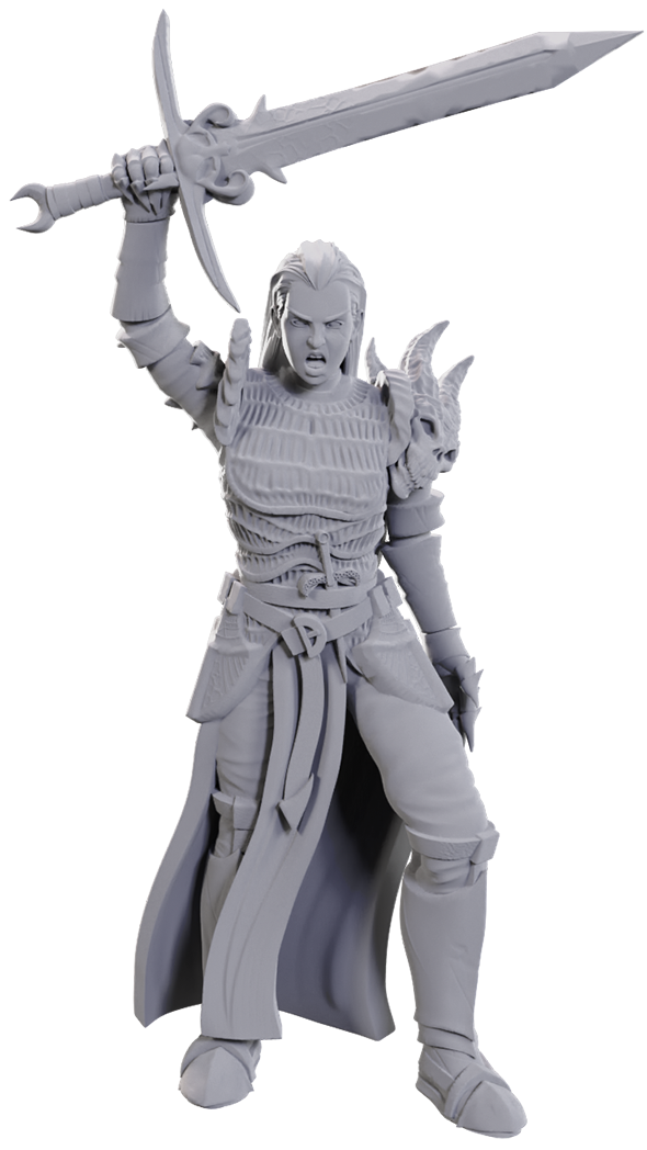 D&D Unpainted Miniatures WV25: Blackguard