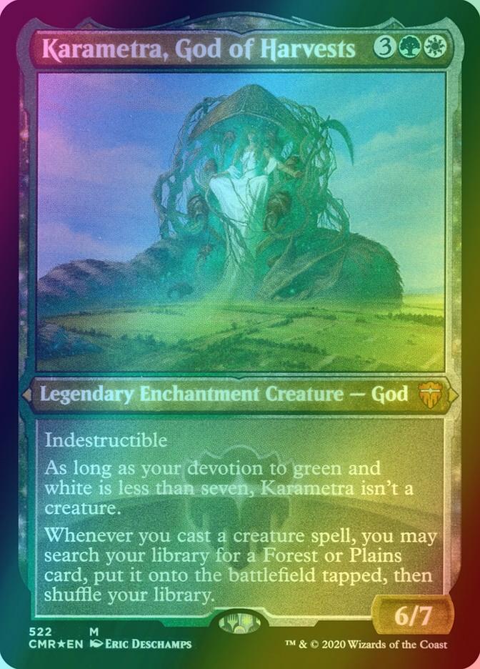 Karametra, God of Harvests (Etched Foil)