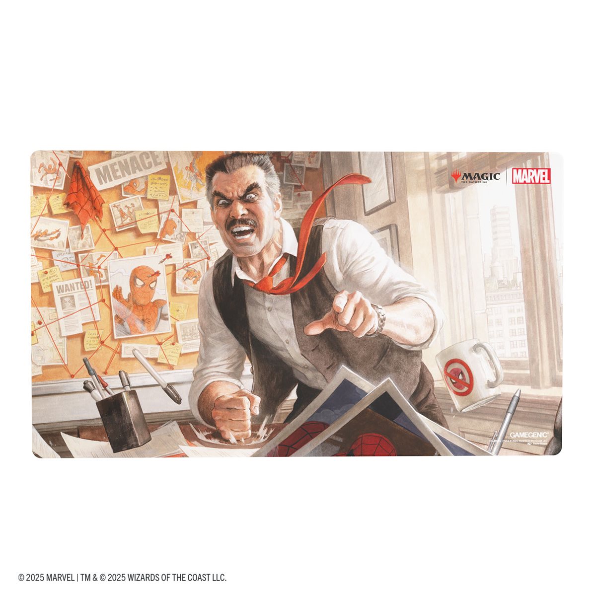 Playmat: Stitched: MTG - Marvel's Spider-Man: J. Jonah Jameson
