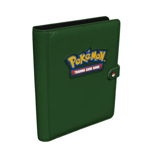 UP Premium Snap Binder 4pkt Pokemon- Green