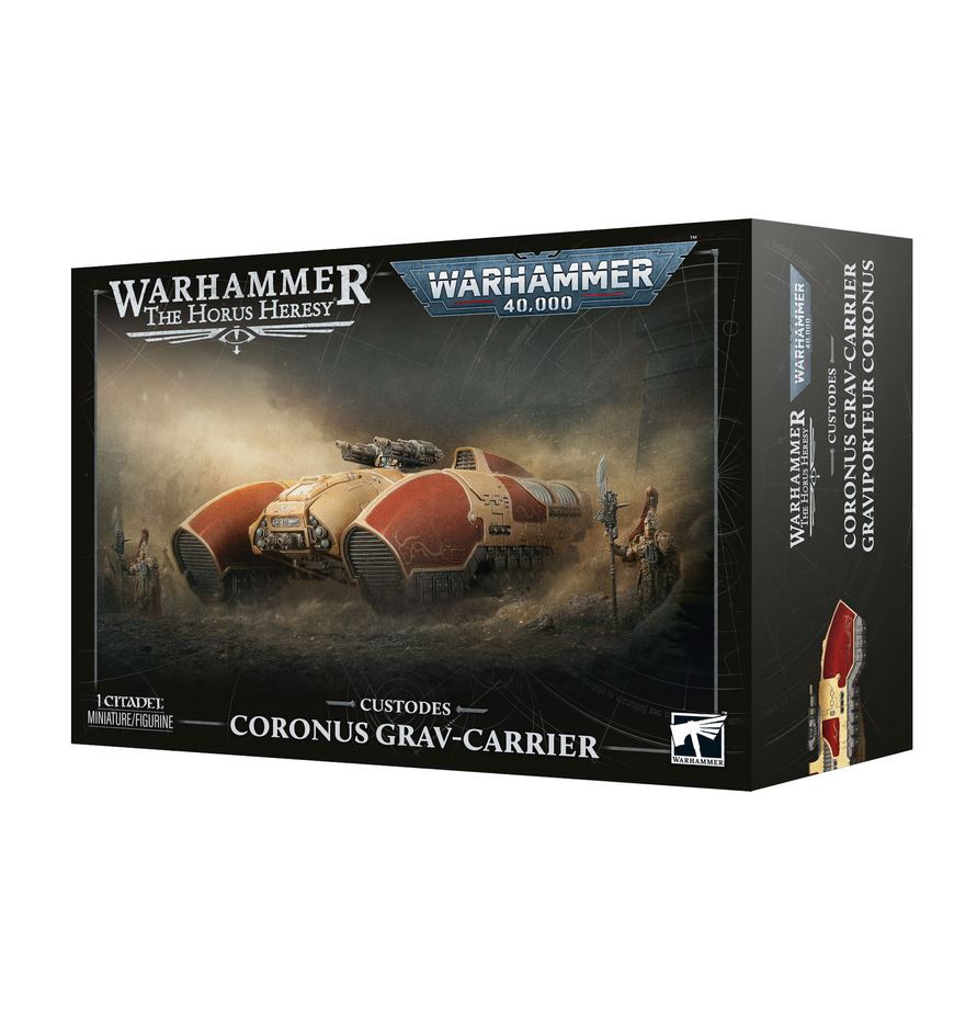 Warhammer– Custodes Coronus Grav-Carrier