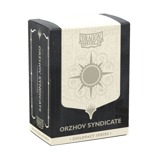 Dragon Shield Sleeves: Dual Matte MTG Guildpact - Orzhov Syndicate 100CT
