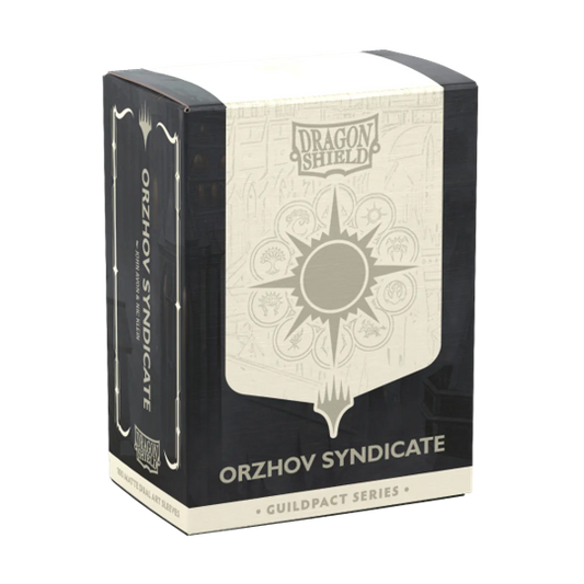 Dragon Shield Sleeves: Dual Matte MTG Guildpact - Orzhov Syndicate 100CT
