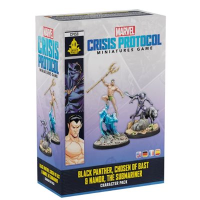 Marvel Crisis Protocol: Black Panther, Chosen of Bast & Namor The Sub-Mariner