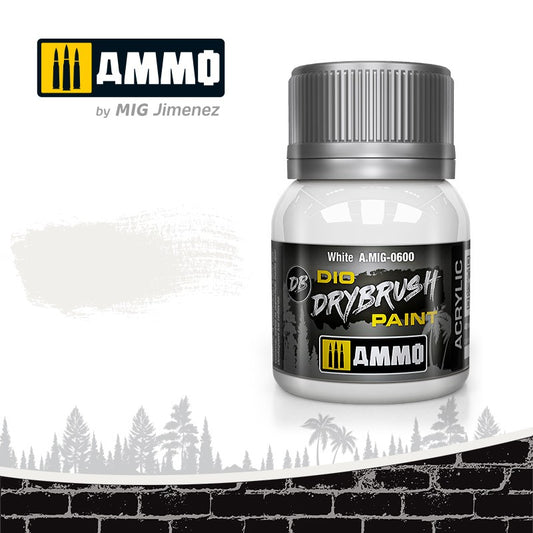 Ammo Mig Dio Drybrush Acrylic Paint 40ml