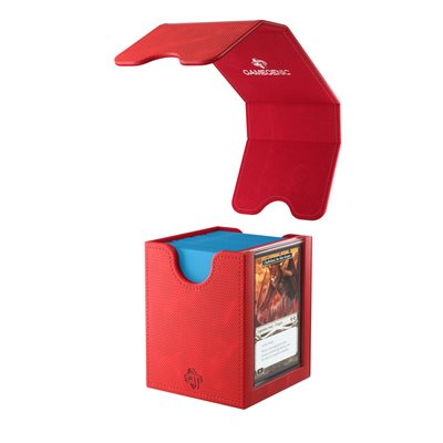 Deck Box: Squire Plus XL Red (100ct)