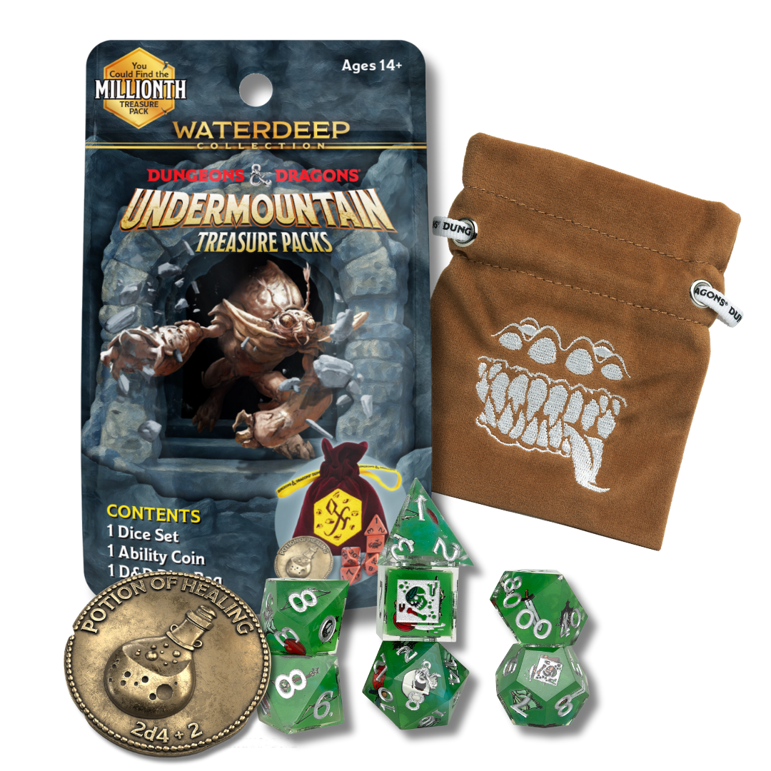 DND Undermountain Treasure Packs