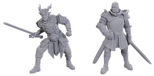 D&D Nolzur's Marvelous Miniatures: Special Edition Baldur's Gate 3- Ulder Ravengard and Zevlor