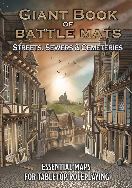 Giant Book of Battle Mats: Streets, Sewers, and Cemetaries