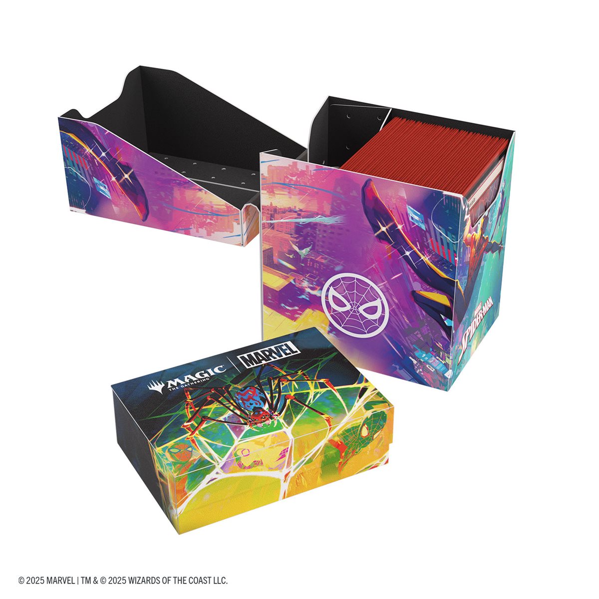 Deck Box: MTG - Marvel's Spider-Man: Soft Crate: Spider-Man/Spider-Gwen