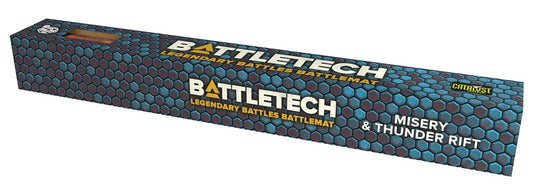 Battletech Battle Mat Legendary Thunder Rift & Misery