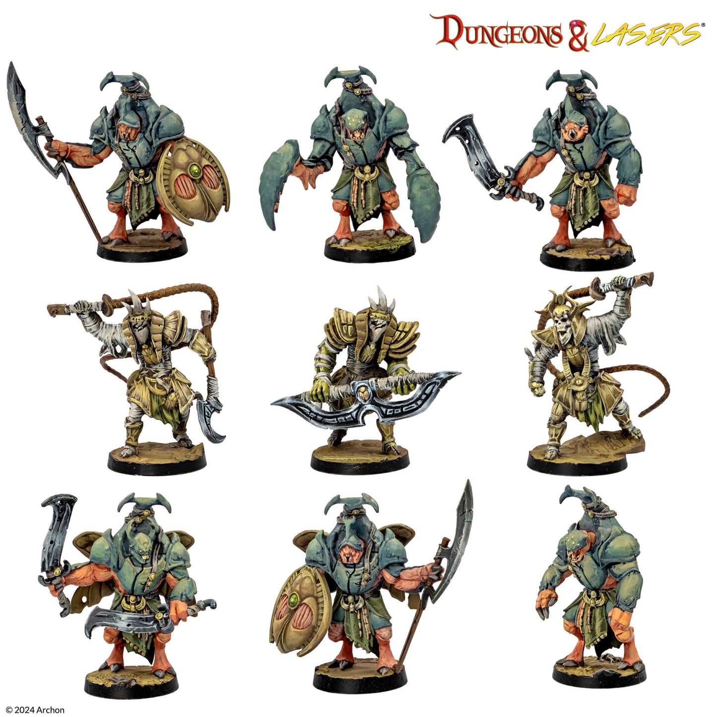 Dungeons and Lasers: White Eyes Dunes - (Desert Creatures)