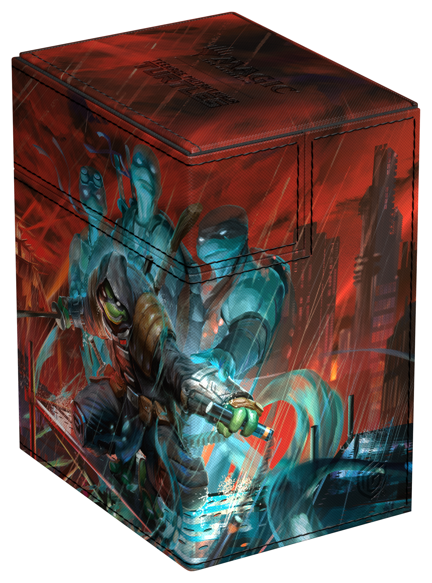 UG Flip N Tray Deck Case 133+ MTG Teenage Mutant Ninja Turtles: Last Ronin