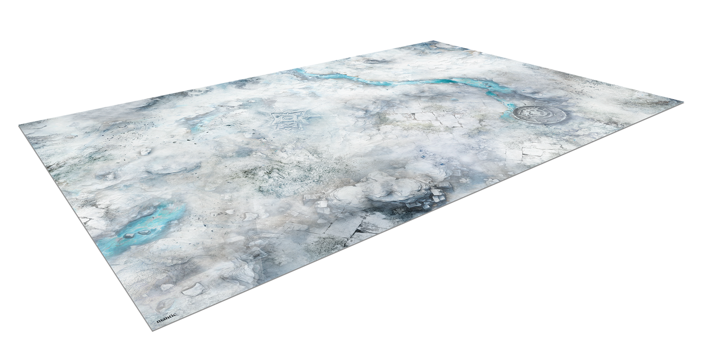Terrain Crate - Battle Mat Snowfield 6X4
