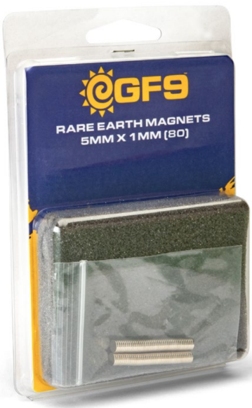 Rare Earth Magnets- 5mm X 1mm 80ct