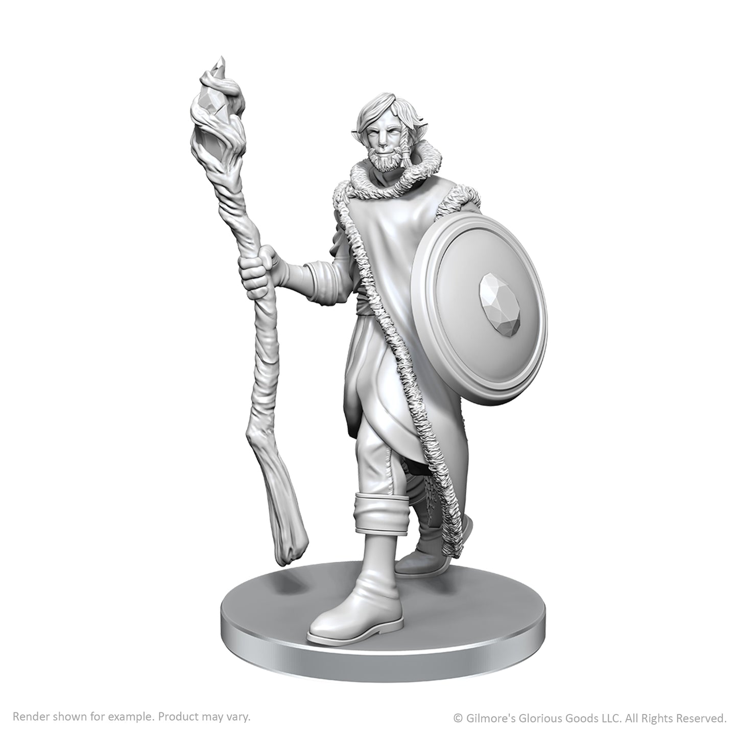 CR Unpainted Minis: Wave 26: Mollymauk Tealeaf and Caducues Clay