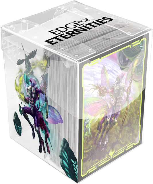 Sleeves: UP D-PRO MTG Edge of Eternities Clear Box Commander B 100ct