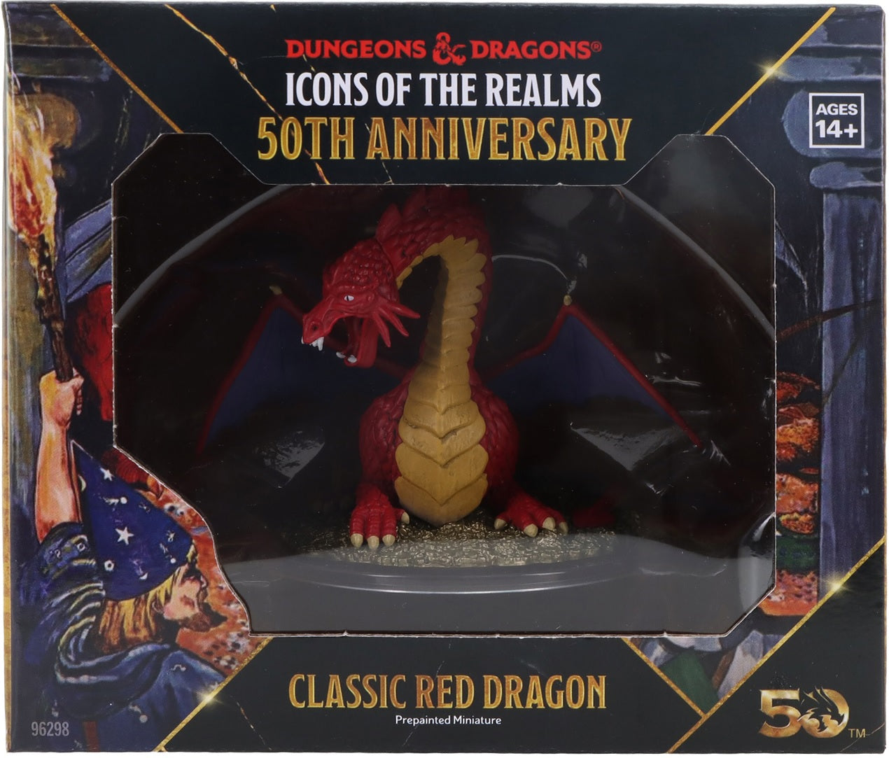 D&D Minis: Icons of the Realms: 50th Anniversary Classic Red Dragon