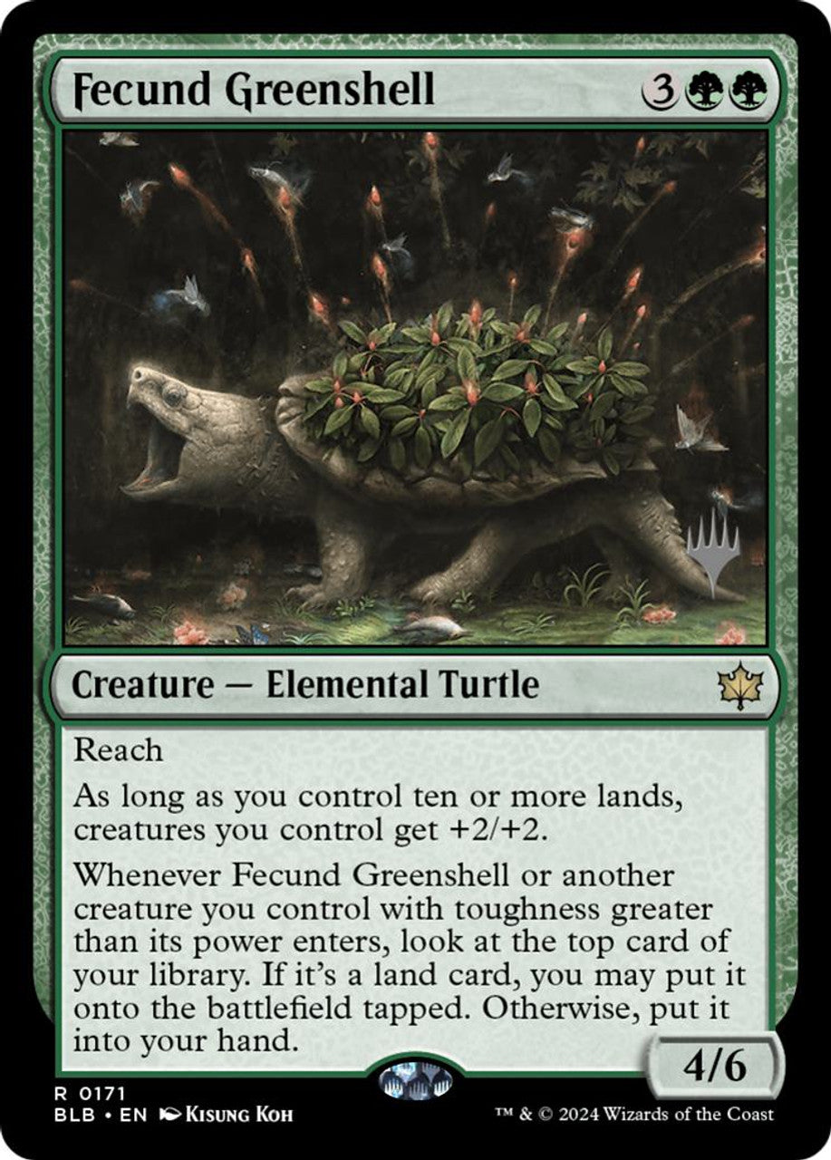 Fecund Greenshell (Foil Promo)