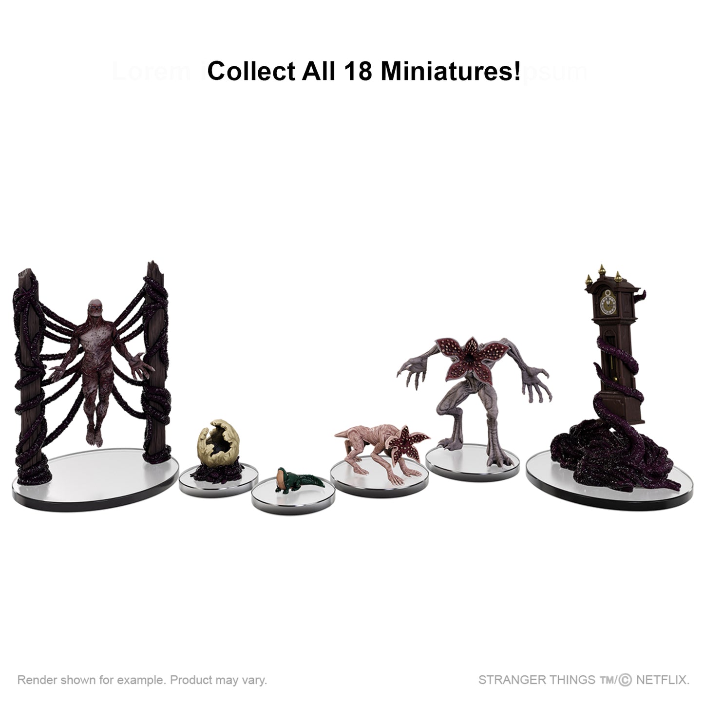 Stranger Things Pre-painted Miniatures Mystery Boxes