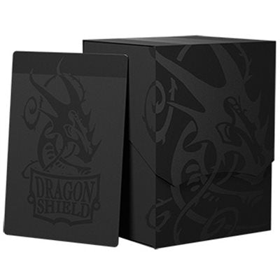 Deck Box: Dragon Shield Deck Shell: Shadow Black/Black
