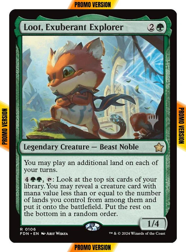 Loot, Exuberant Explorer