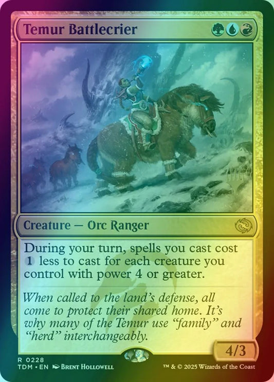 Temur Battlecrier (Foil Promo)