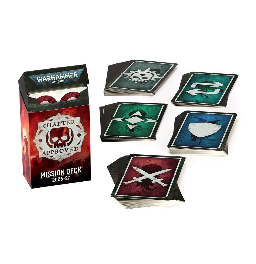 Warhammer 40K Chapter Approved 2026-27: Mission Deck (11th Edition)