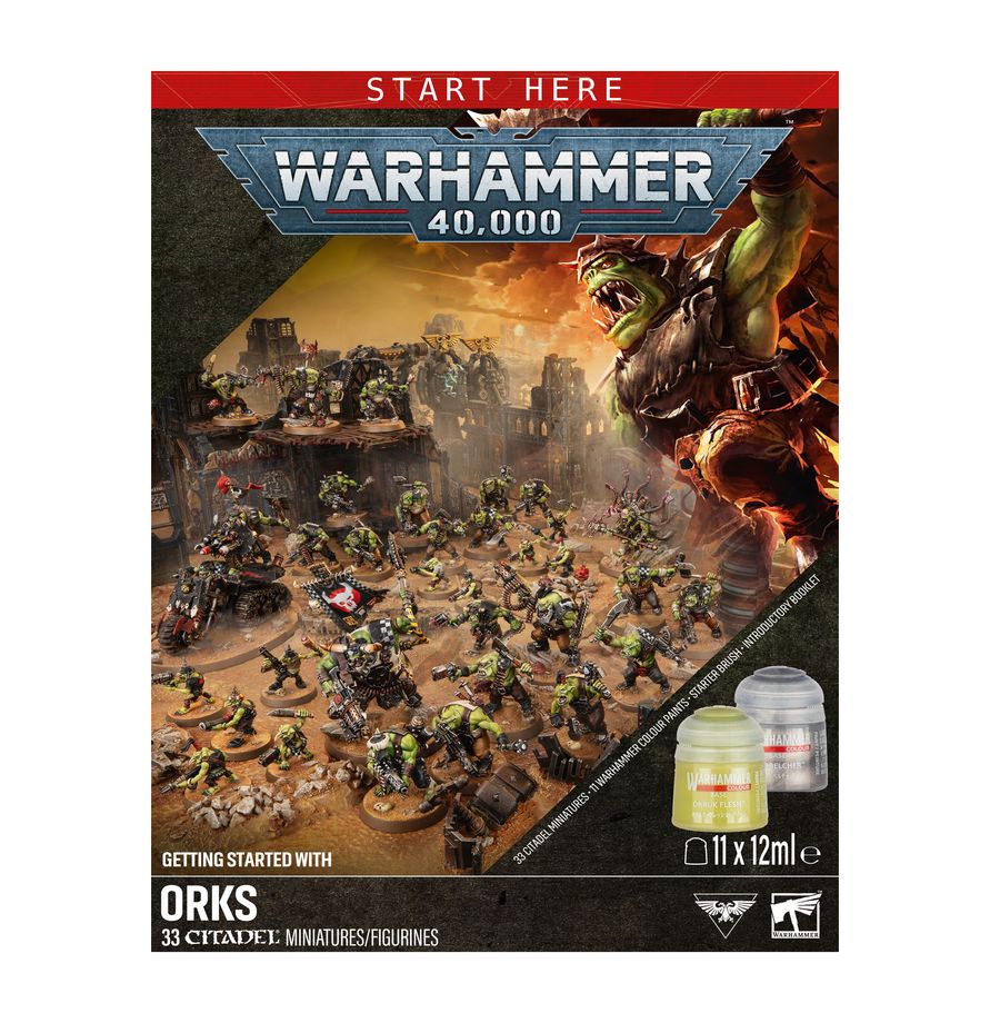 Warhammer 40,000 Getting Started with Orks (11th Edition)