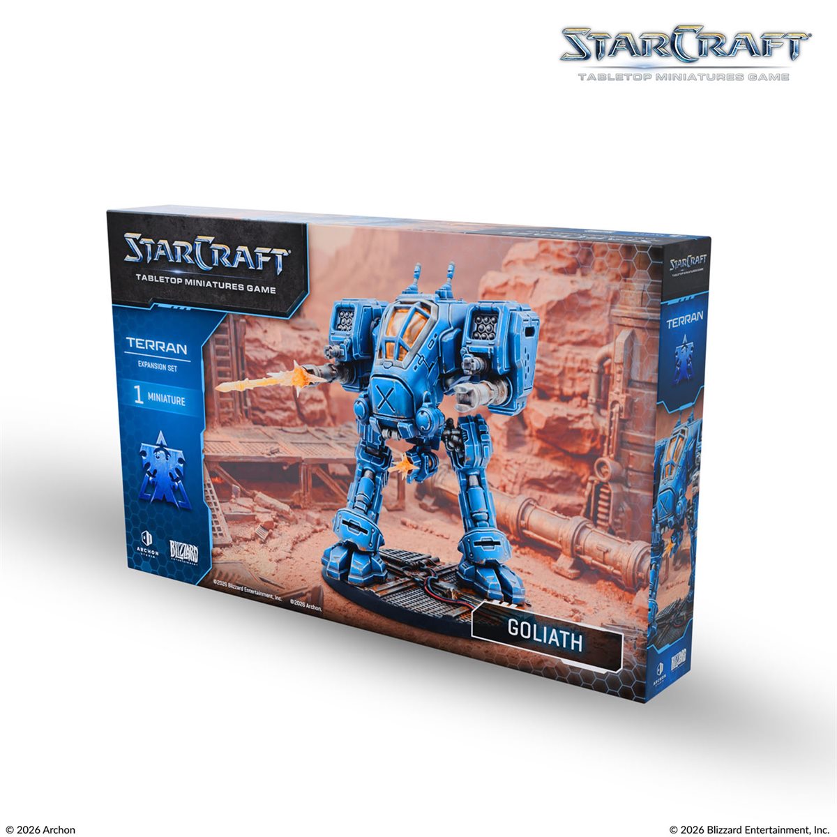 Starcraft: Tabletop Miniatures Game – Terran: Goliath Expansion