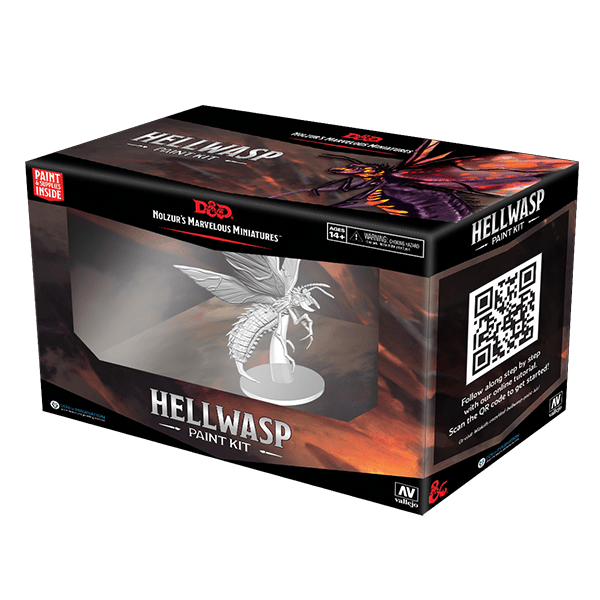 D&D Unpainted Paint night Kit: Hellwasp
