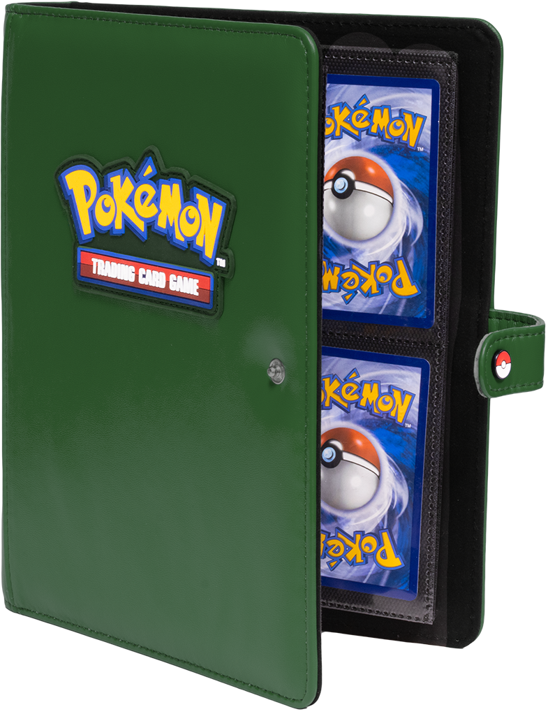 UP Premium Snap Binder 4pkt Pokemon- Green