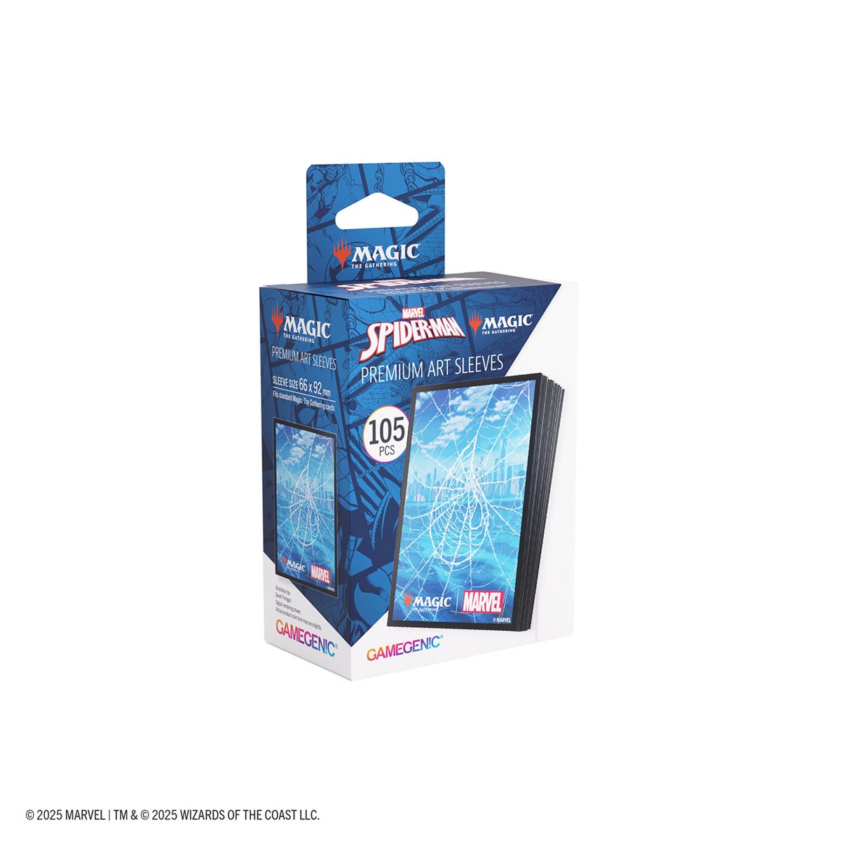 Sleeves: MTG - Marvel's Spider- Man: Art Sleeves: Spider-Man Island (105)
