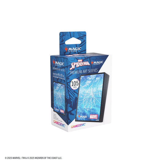 Sleeves: MTG - Marvel's Spider- Man: Art Sleeves: Spider-Man Island (105)