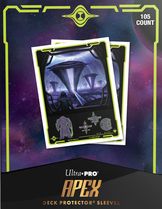 Sleeves: UP D-PRO APEX: MTG Edge of Eternities Black (105ct)