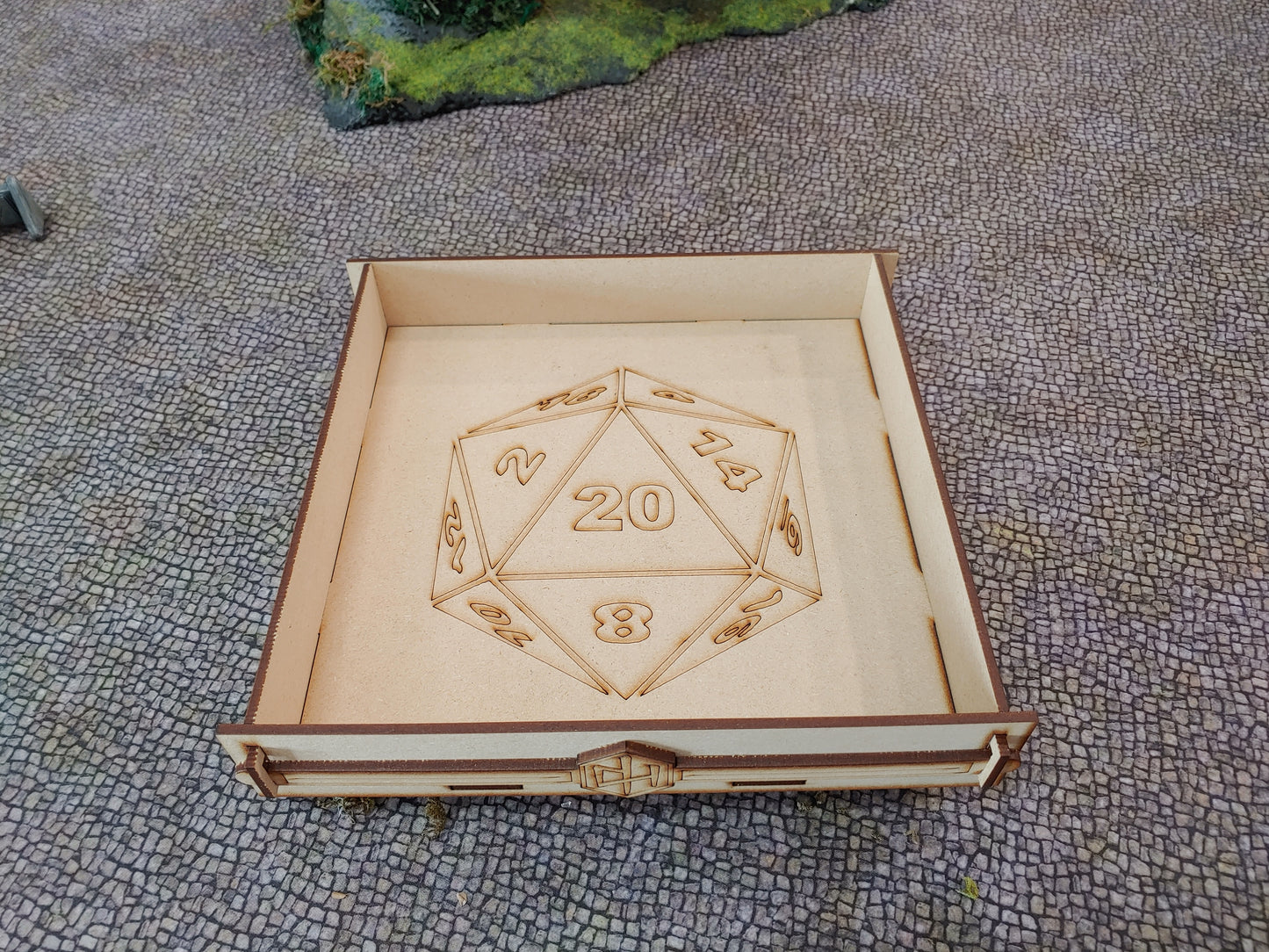 Dice Tray- MDF- The Natural 20