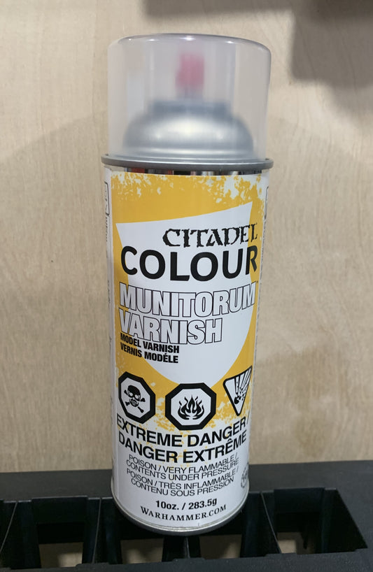 Munitorum Varnish Spray