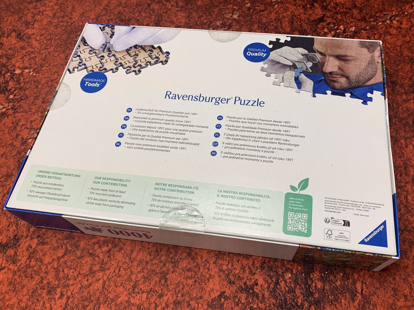 (slight box damage) - Hidden World of Fairies: 4000pc puzzle