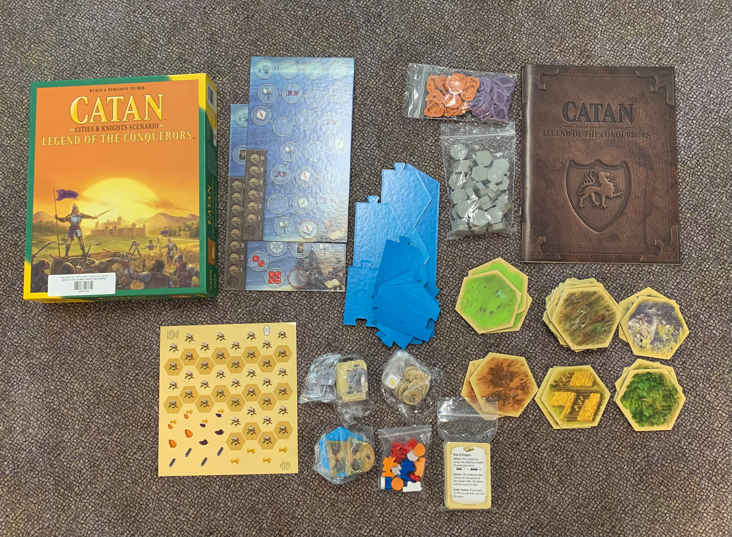 (Used Game) Catan: Cities & Knights – Legend of the Conquerors