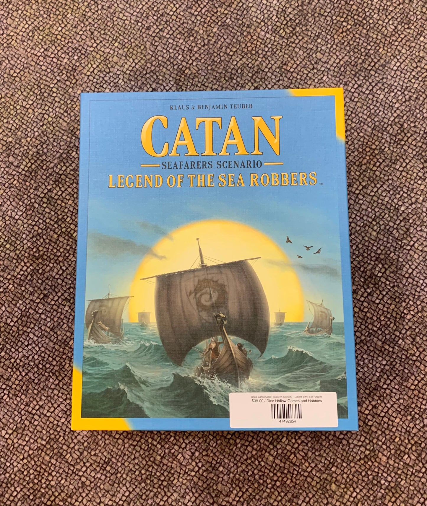 (Used Game) Catan: Seafarers Scenario – Legend of the Sea Robbers