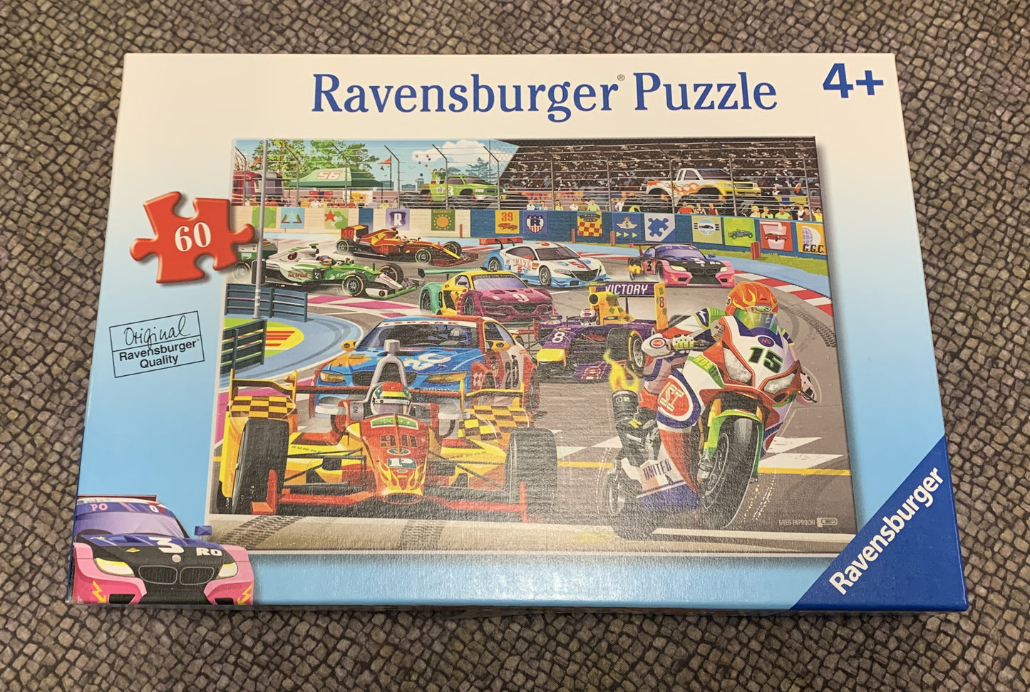 Racetrack Rally - 60 pc Puzzle (Damaged box)