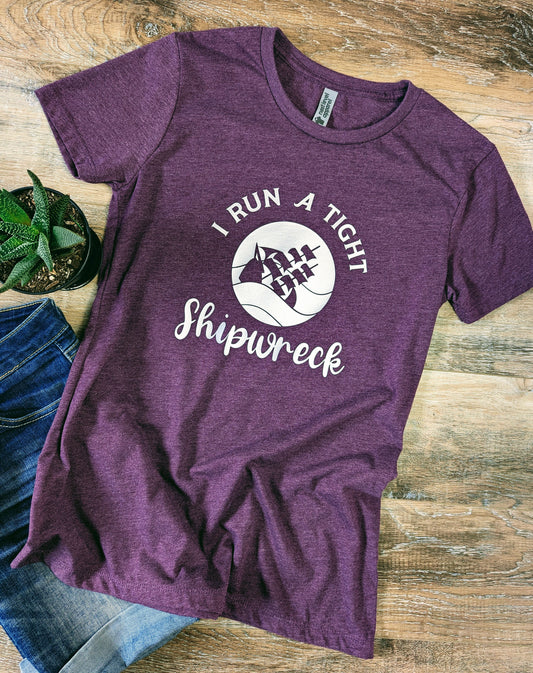 Women's T-Shirt: Tight Ship Wreck