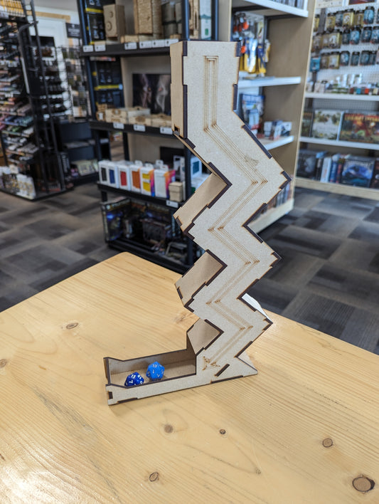 Dice Tower- MDF- The Chute (blank)
