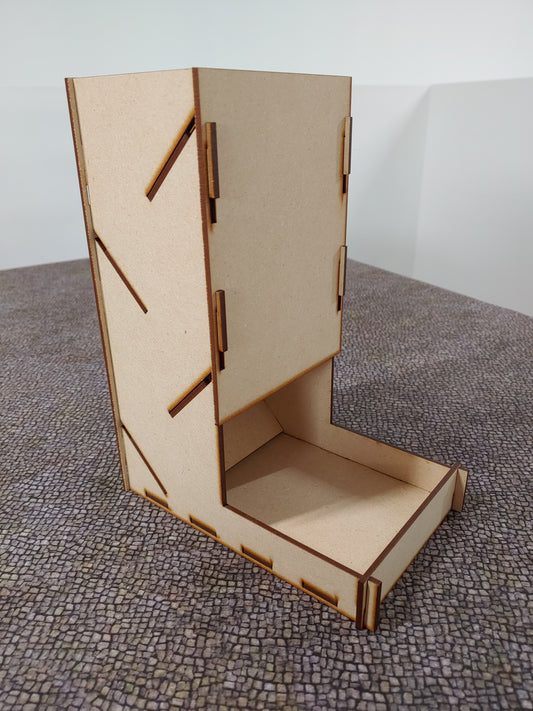 Dice Tower- MDF- The Glueless one