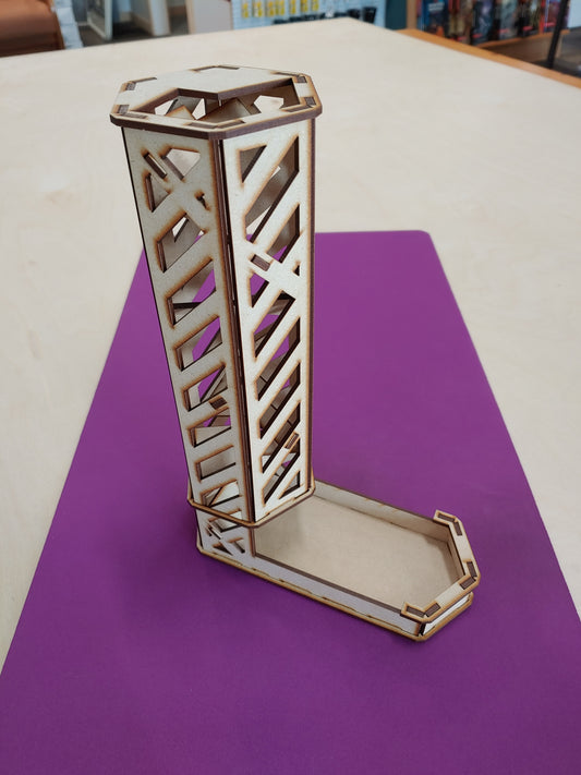 Dice Tower- MDF- The Minimalist