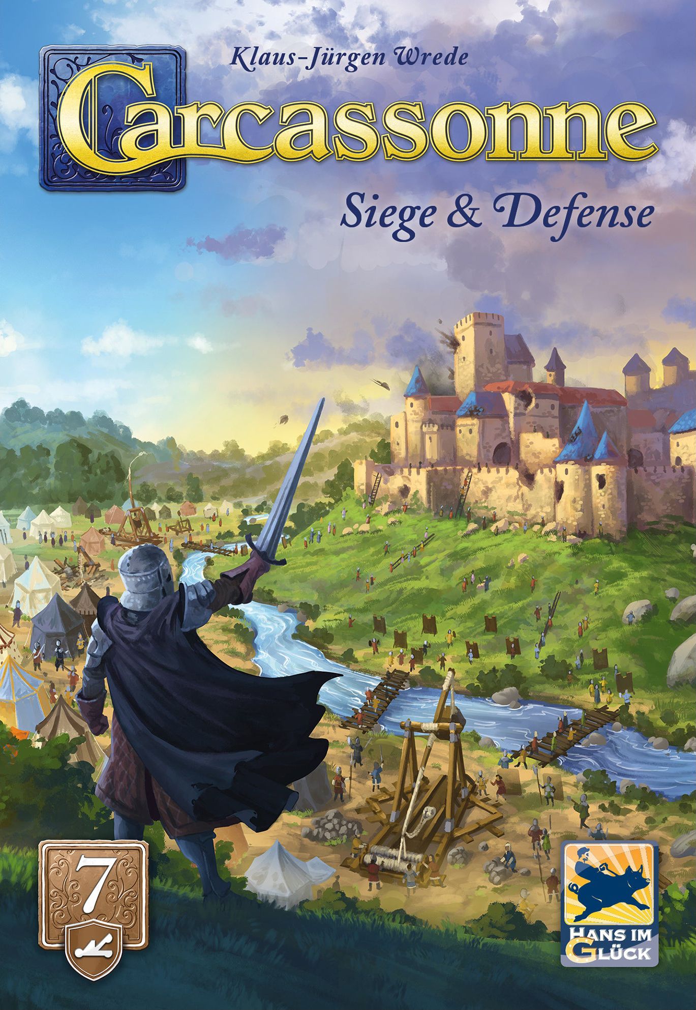 Carcassonne- Siege & Defense Expansion 7 (Refresh)
